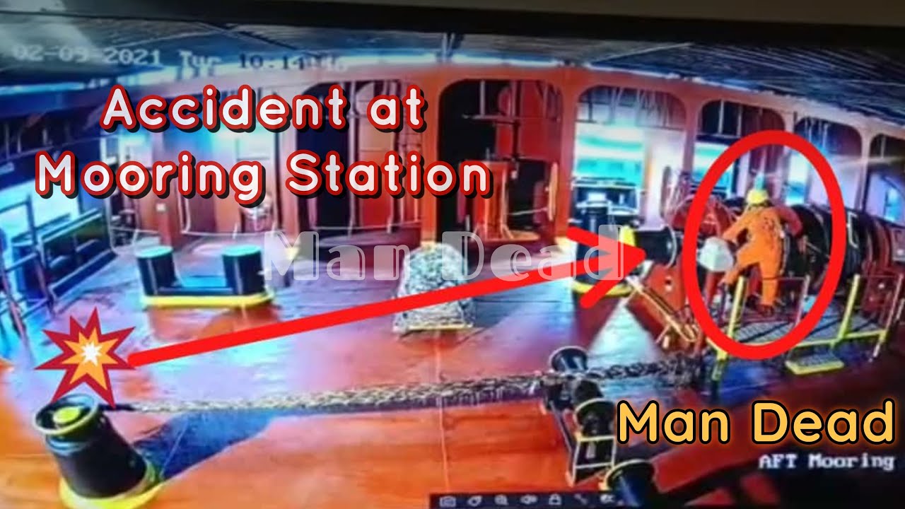 Accident At Ship Mooring Station - YouTube