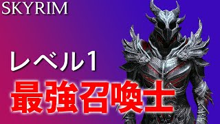 【SKYRIM】レベル1の召喚士でスカイリムを蹂躙したい【解説】