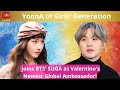 YoonA of Girls' Generation Joins BTS' SUGA as Valentino's Newest Global Ambassador! - ACNFM News