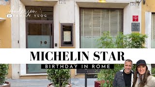 We Ate At A Michelin Star Restaurant in Rome | Italy Travel | Travel Vlog