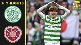 Kyogo Furuhashi Sends Celtic To Quarter-Final! | Celtic 3-2 Heart of Midlothian | Premier Sports Cup