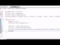 Java Video Tutorial Part 72 | Multiple Selection List