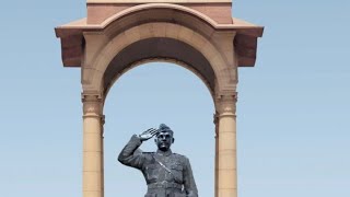 Netaji's statue on Kartavya Path