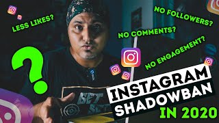 Getting Less INSTAGRAM LIKES \u0026 COMMENTS? Got INSTAGRAM SHADOWBAN? Let's Solve The Problem!