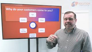 Great Customer Relationships Why do your customers come to you?