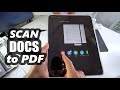 How To Scan Documents to PDF with Apple iPad Pro M4