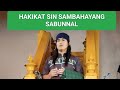 HAKIKAT SIN SAMBAHAYANG KALIMA