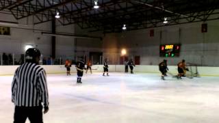 Pa hockey tournament Black Lake vs Cross Lake