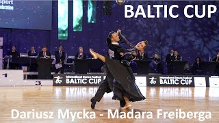 Dariusz Mycka - Madara Freiberga. WDSF World Open Standard. Tango. Baltic Cup. Elblag 2021