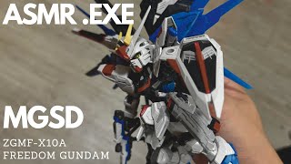 MGSD ZGMF-X10A Freedom Gundam  |ASMR  BUILD| Gundam SEED