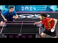 China win gold vs Sweden in table tennis! Ma Long, Wang Chuqin vs Moregard, Kallberg! Paris Olympics