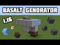 How to Make a Basalt Generator (SIMPLE!) Minecraft 1.16+