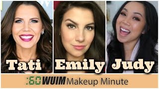 Makeup Minute | BIG YOUTUBER NEWS! Tati @Glamlifeguru, Emily @emilynoel83, & Jud