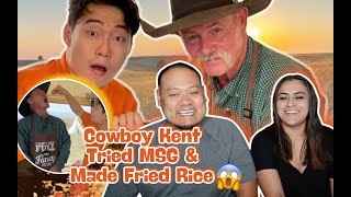 Uncle Roger Taught Cowboy Kent how to making authentic Asian Fried Rice!