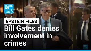 Bill Gates admits affairs but denies involvement in Epstein crimes • FRANCE 24 English