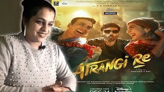 Atrangi Re | Official Trailer | Akshay Kumar, Sara Ali Khan, Dhanush|| Reaction video | Expressions