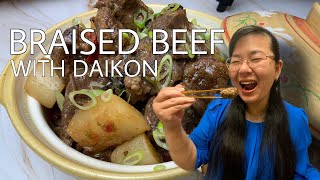 How To HomeCook: Braised Beef with Daikon