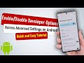 🔧 How to Enable or Disable Developer Options on ANY Android Device (2025 Guide)