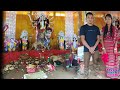 chenga Banga mandir durga puja🙏 Meghalaya/anita hajong vlog