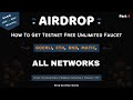 How To Claim Unlimited Free Testnet Faucet : BNB, ETH, Goerli, Matic, Linea, All Testnet Networks