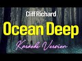 OCEAN DEEP - Cliff Richard (KARAOKE Version)