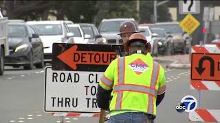 Bridge repair causes traffic nightmare in South San Francisco