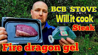 Can I cook steak on a BCB FIRE DRAGON POCKET STOVE \u0026 using fire dragon Gel ??