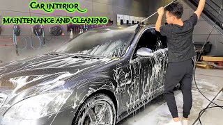 The Process Of Interior Maintenance & Overall Car Cleaning Makes Your Car Always Look Like New👍