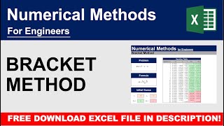 Bracket Method Made Simple | Numerical Methods for Engineers