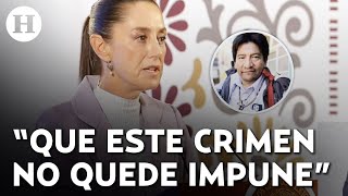 Claudia Sheinbaum condena el asesinato del sacerdote Marcelo Pérez en Chiapas; investigan el crimen