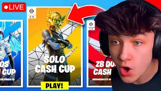 SOLO CASH CUP TOURNAMENT! (Fortnite)