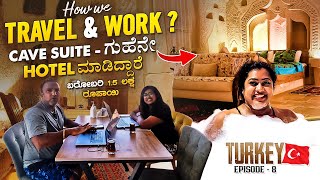 ಕೆಲಸ ಮಾಡುತ್ತ ಟ್ರಾವೆಲ್ ಮಾಡೋದು ಹೇಗೆ ಗೊತ್ತಾ ? | ಟರ್ಕಿಯ ಗುಹೆಗಳಲ್ಲಿ ವಿಚಿತ್ರ ಹೋಟೆಲ್ | Turkey 🇹🇷 Ep 8