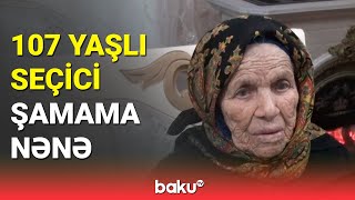 Baku TV Bərdənin ən yaşlı seçicisi Şamama nənənin evində