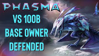 Phasma vs 100B Base Owner Defended! Legendary Arcanum Hunter!