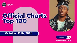 UK Official Singles Chart Top 100 (October 11th,2024)