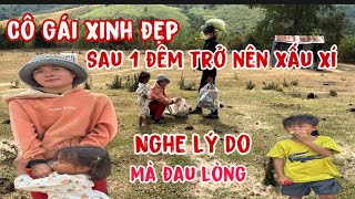 Chồng đi làm xa cô gái ôm con thơ dại..đi nhặt phân bò kiếm sống qua ngày…!