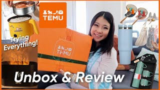 TEMU Haul & Review! Unboxing Temu products & quality review~Testing TEMU Home Gadgets hits & misses