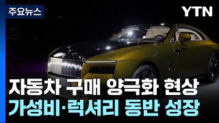 자동차 구매 '양극화' 현상...가성비·럭셔리 동반 성장 / YTN