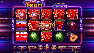 Hot Hot Fruit MAX WIN on Hollywoodbets