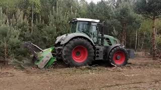 Broyeur forestier FAO FAR 2354 DT + FENDT 826 - Préparation de sol | Vercom