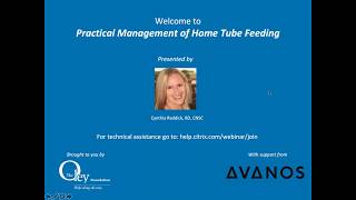 Practical Management of Home Tube Feeding