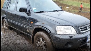 Honda CRV Stuck In Mud! Honda CRV and Suzuki Grand Vitara Mud Off Road Featuring Xiaomi Jimny RC