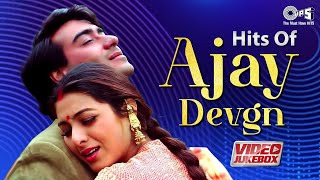 Hits Of Ajay Devgn | 90's Bollywood Romantic Songs | Love Songs |  Video Jukebox | Hindi Hit Songs
