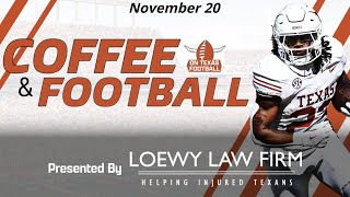 Coffee & Football - November 20 | College Football Playoff Rankings | Kentucky Wildcats | Recruiting