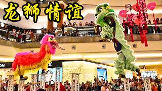 龙狮情义醒狮团 - 之 - 2025 迎春舞狮 @ 吉隆坡 Gardens Mall / 2025 Pre-CNY  Acrobatic Lion Dance @ Gardens Mall