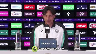 Conferenza stampa Cioffi pre Napoli-Udinese: “A Napoli venderemo cara la pelle”