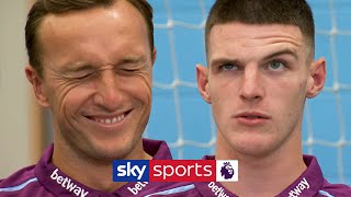 Declan Rice vs Mark Noble | 'Who Am I?' West Ham Teammates Quiz
