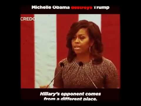 Michelle Obama Roast Trump - YouTube