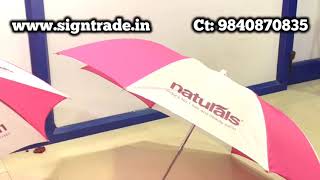 Promotional Umbrella Manufacturers and Printing Services Chennai