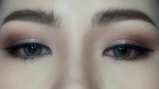 Brown Glitter Eye Makeup แต่งตาสีน้ำตาลกลิตเตอร์ สวยมากใช้ Palette ETUDE HOUSE x Hershey’s Chocolate